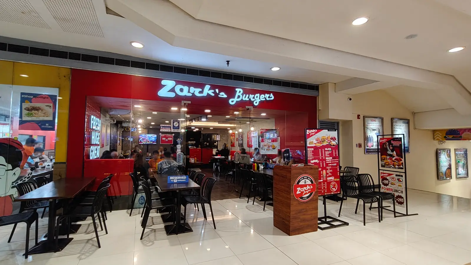 ZARK'S BURGERS in SM Megamall